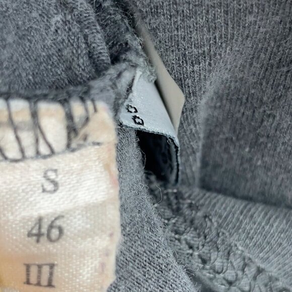 Vtg 90’s DOLCE & GABBANA Athletic Intimo Gray Sporty Sweater sz Small / it 46 - Picture 9 of 11